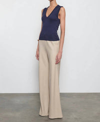 Enza Costa - Supima Sleeveless V-neck Top