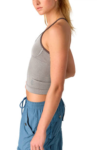 Free People - Perfectly Pleated Plunge Top