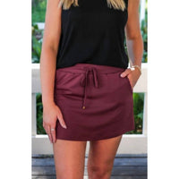 Jess Lea - Solid Drawstring Skort