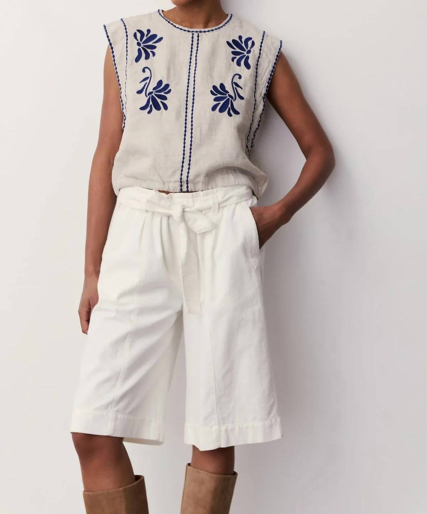 Melissa Nepton - Reine Sleeveless Top