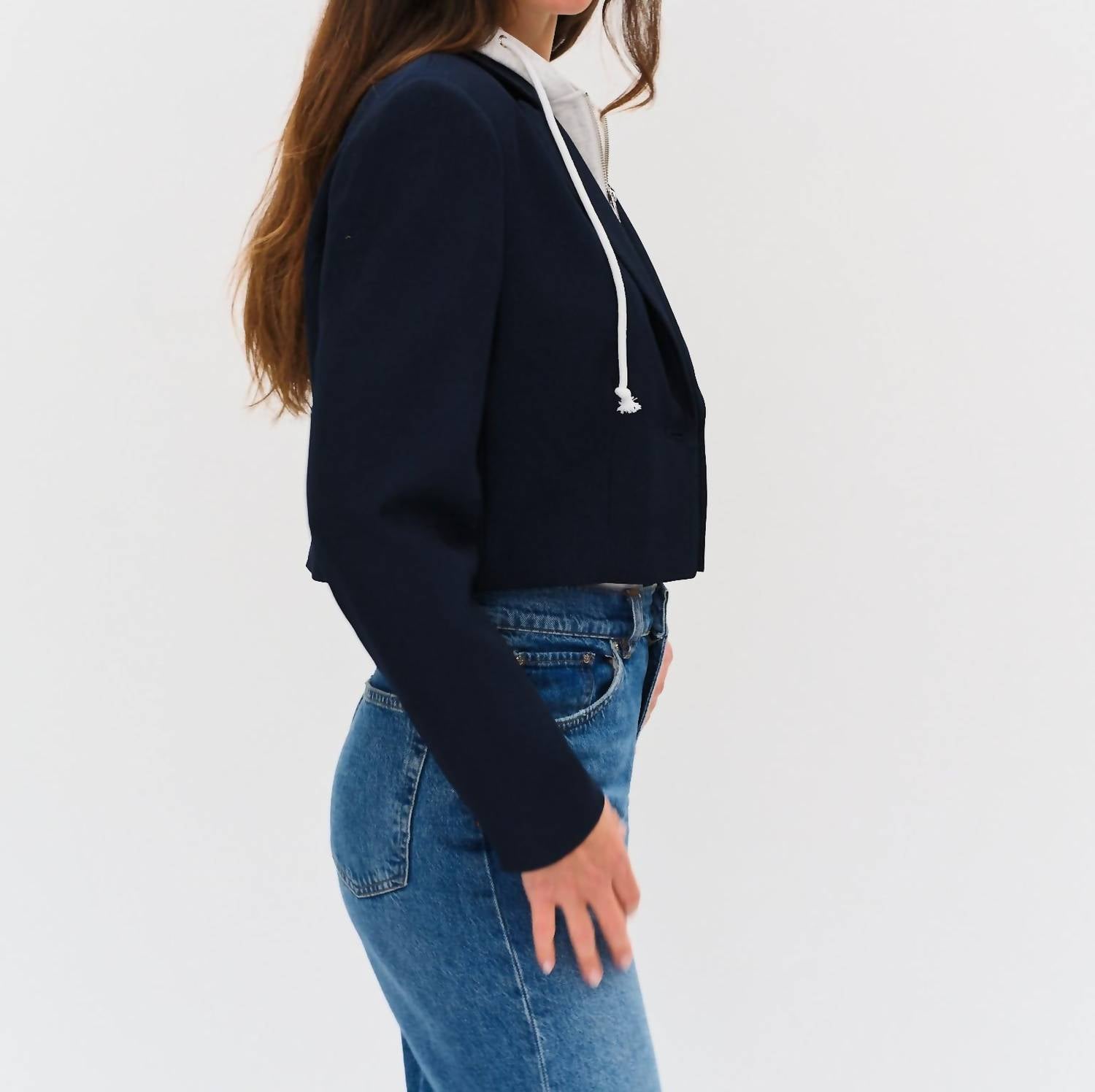 Six/Fifty - Drew Cropped Blazer
