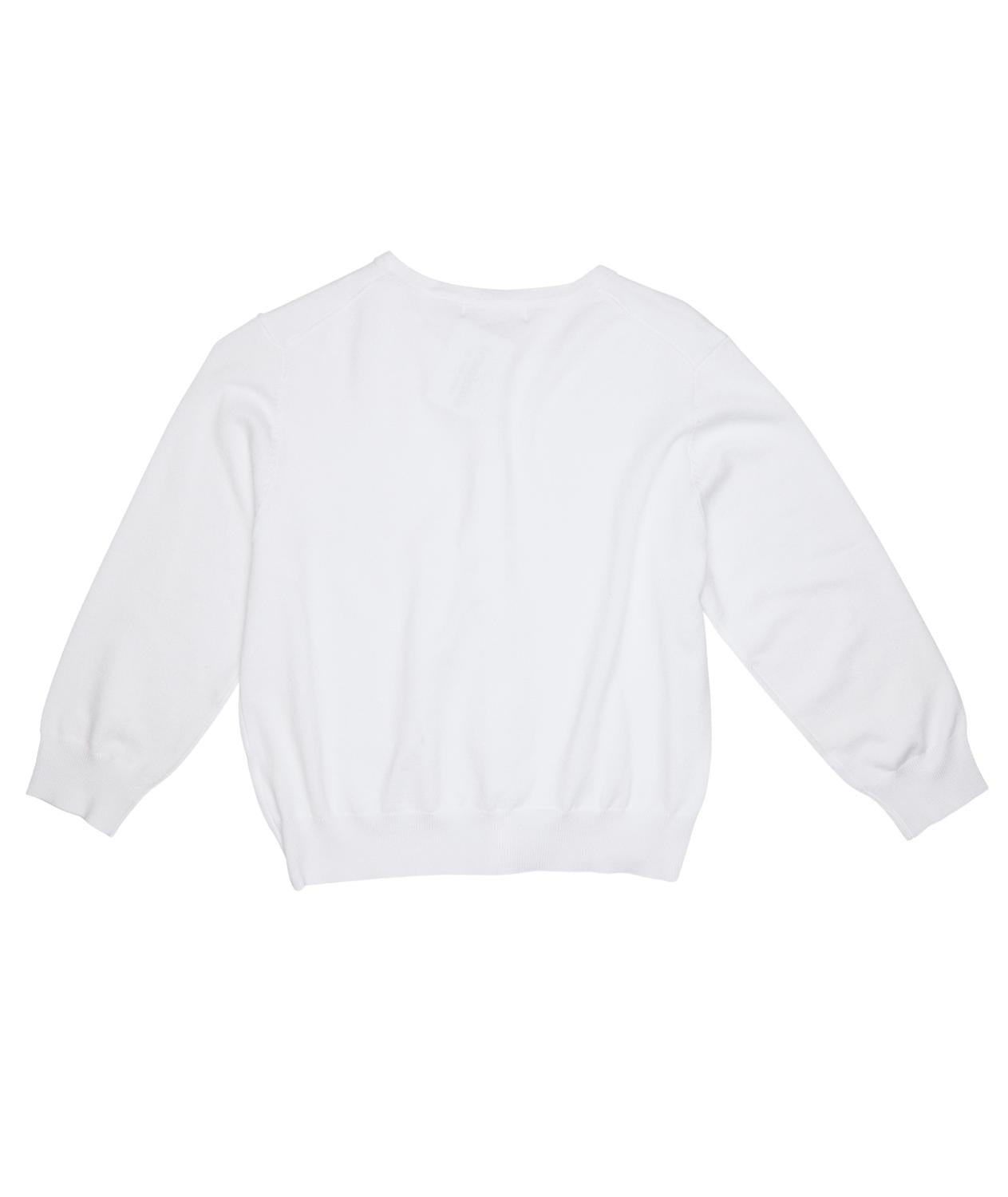 8apart Junior Women's Ronnie Cardigan in ivory - women's cardigan - detail view