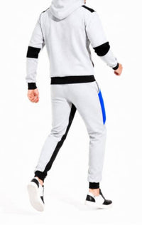 The Athletic Side Of Us - The Builder Set – Organic Cotton Zip Hoodie & Tapered Sweatpants