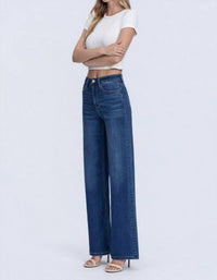 Vervet By Flying Monkey - Lila High Rise Soft Wide Leg Jean