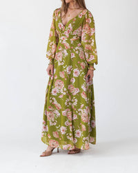 Dress Forum - Dream Girl Floral Print Maxi Dress