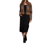 Stetson - Steer Head Cropped Cardigan