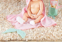 Baby Aspen - Girl's Simply Enchanted Mermaid 4 Piece Bathtime Gift Set