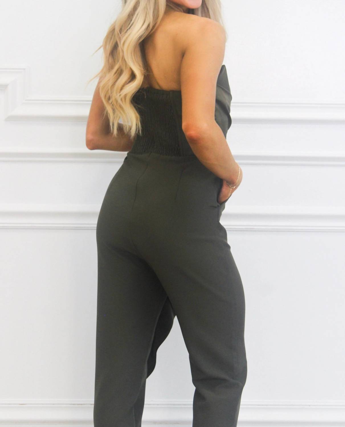 Luxxel - Marina Strapless Jumpsuit