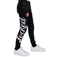 Locked + Loaded - Chain Stitch Denim Jean