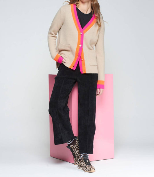 Vilagallo - Wool Relaxed Fit Cardigan