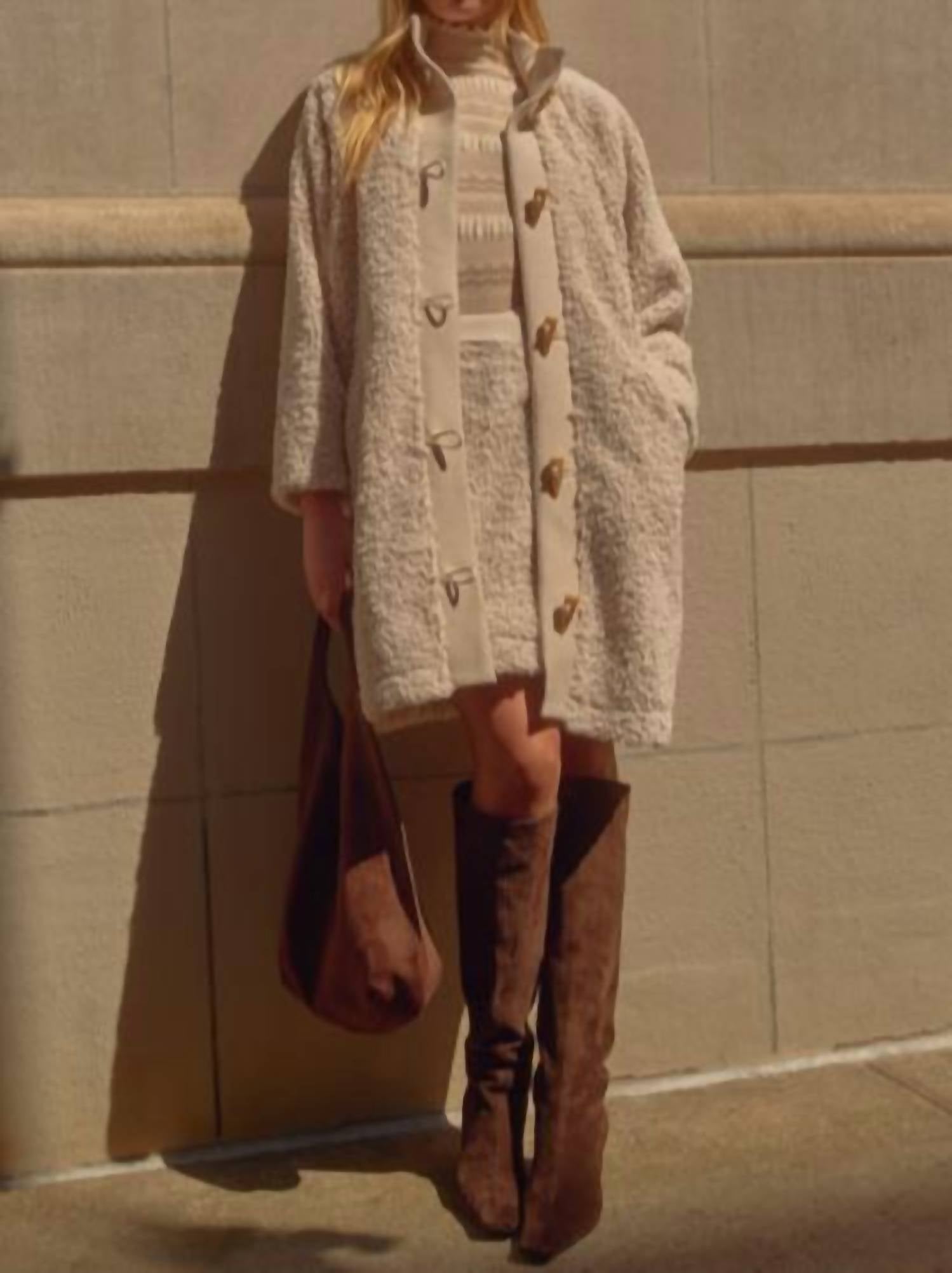 Marie Oliver Angelina Coat in caribou - women's jacket - view 4