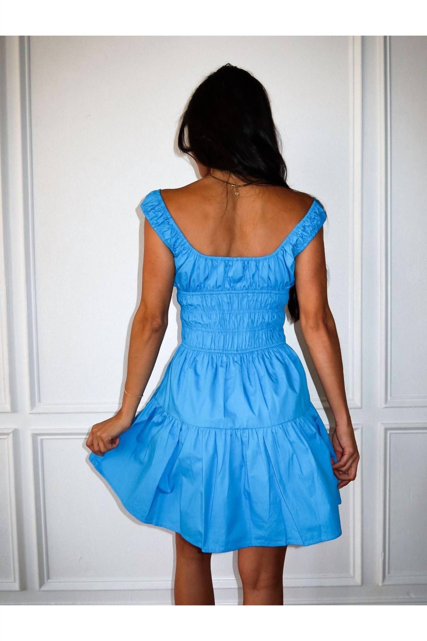 Nia - Salt Mini Dress