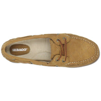 Sebago Women's Coast Two Eye Quilted Boat Shoes in wheat - women's flats - view 5