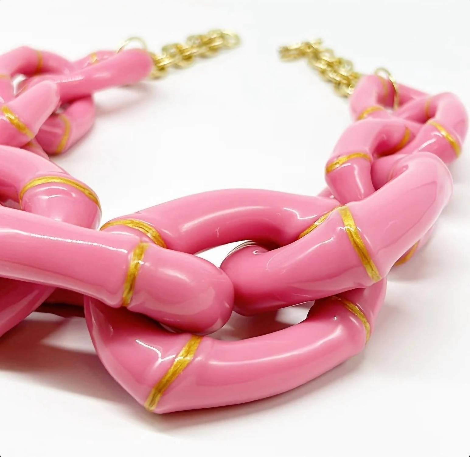 Parker Kennedy - Women's Michelle Bamboo Link Necklace