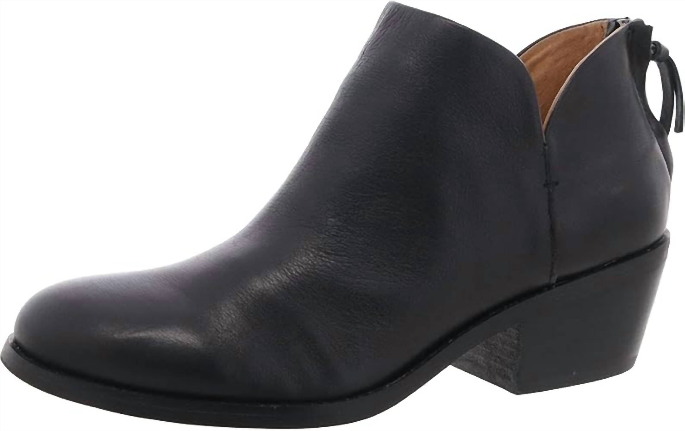 Sofft Women's Angelica Bootie in black - women's shoe - detail view