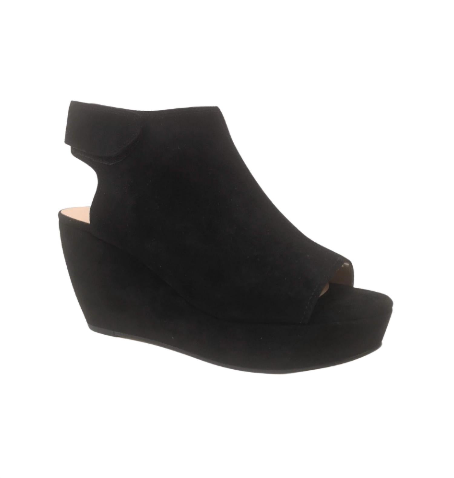 Sacha London - Women's Orchid Suede Wedge Sandal