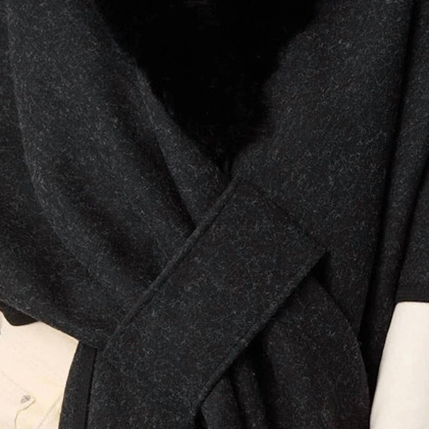 Coco + Carmen - Rae Pull Through Wrap With Faux Fur