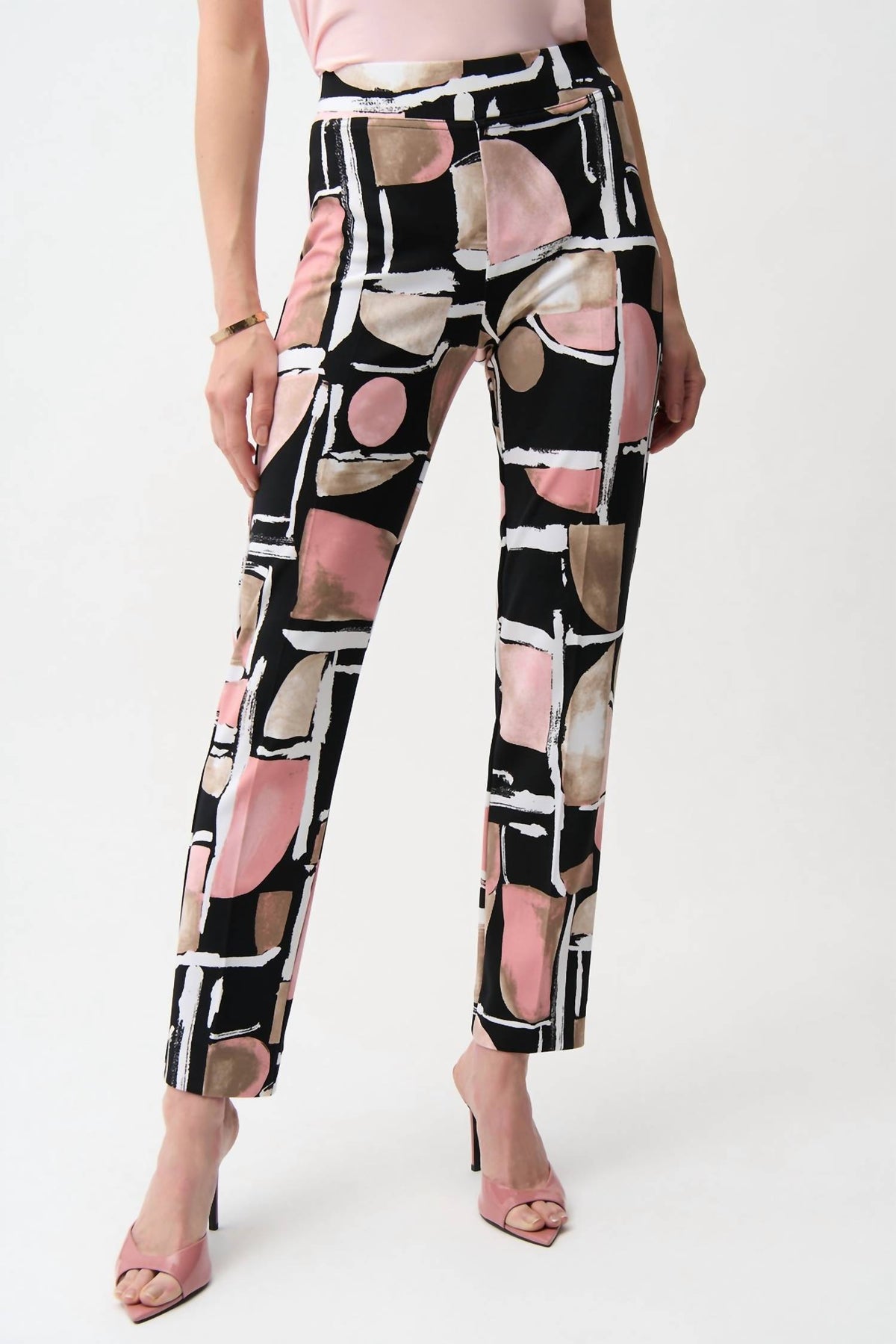 Joseph Ribkoff - Slim High-waisted Trousers