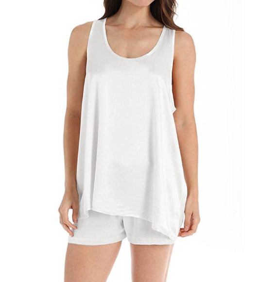 Laura Satin Racerback Tank