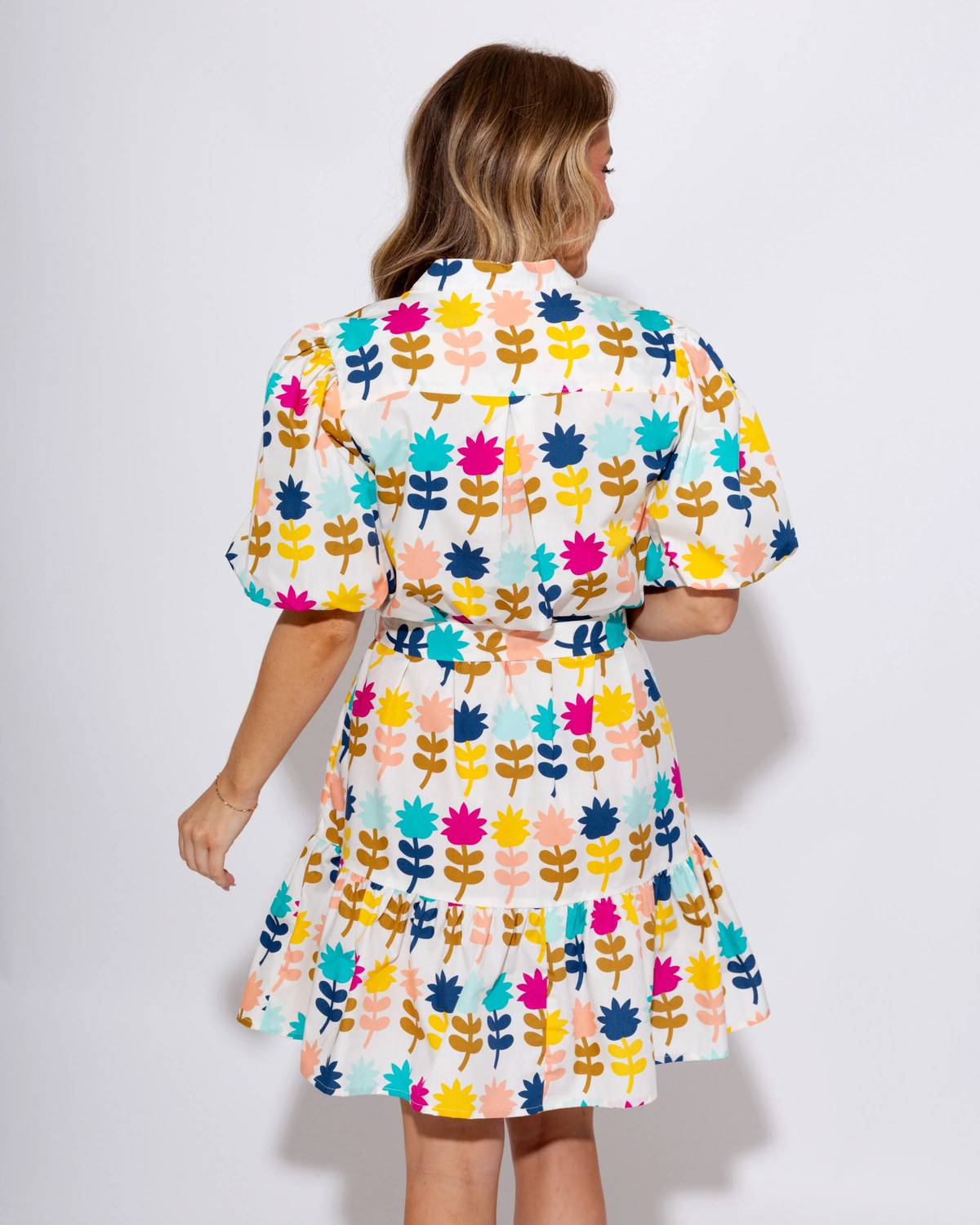 Ivy Jane - Tulips In A Row Mini Dress