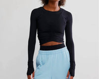 Fp Movement - Tempo Ruched Long Sleeve Tee