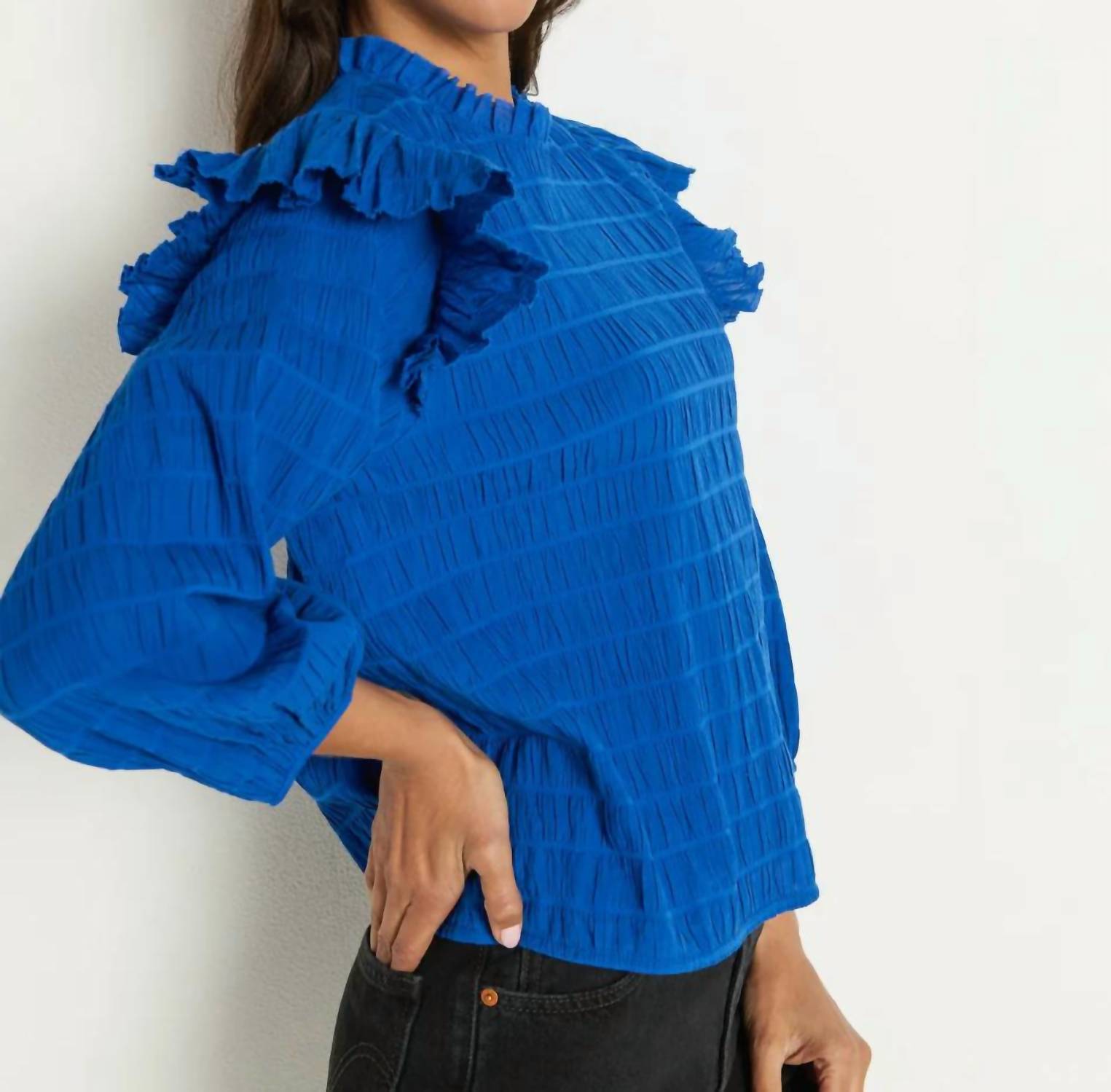 Nation Ltd - Aria Ruffle Top