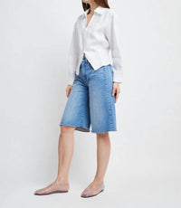 Self Contrast - Alison Buttondown Blouse