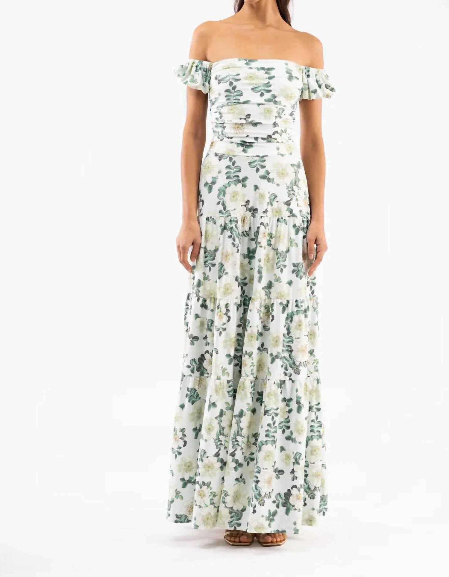 Smith & Quinn - The Valentina Off The Shoulder Maxi Dress
