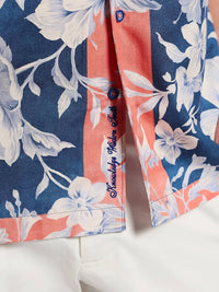 Robert Graham Men’s Floral Button-down Shirt in blue - men's shirt - view 6