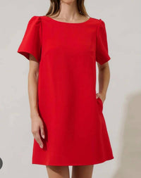 Sugarlips - Urania Bow Shift Mini Dress