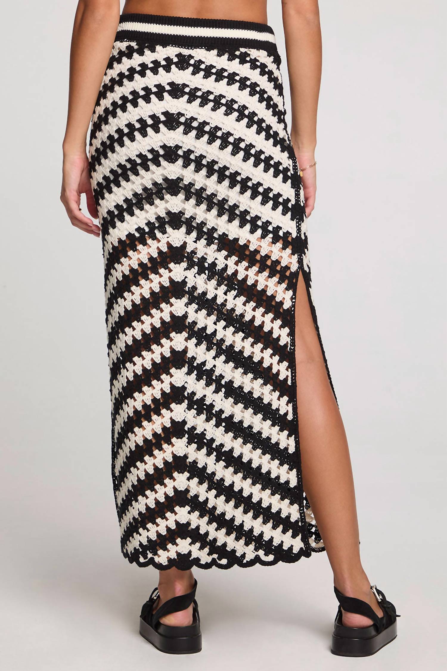 Saltwater Luxe - Suzi High Slit Midi Skirt