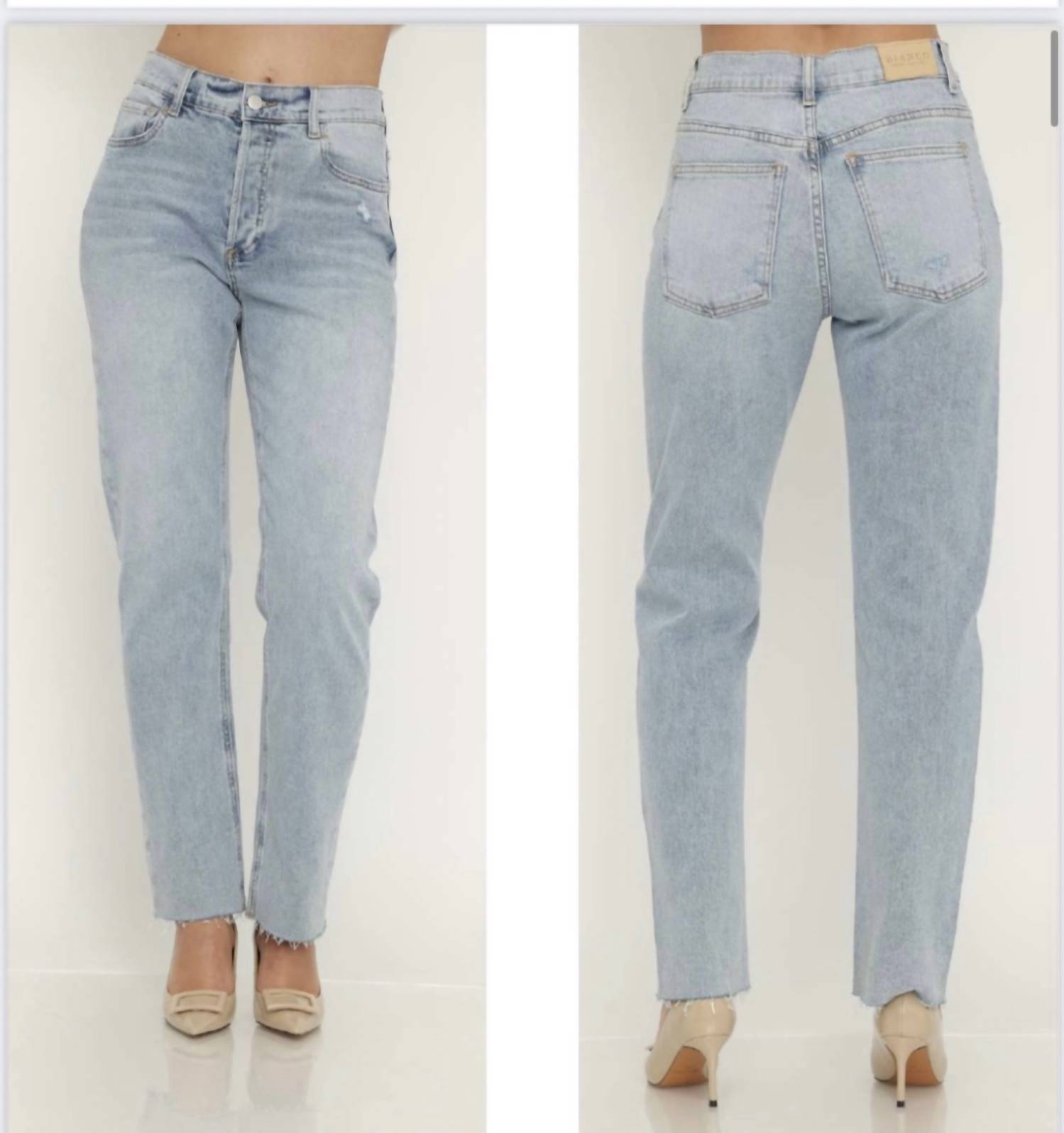 Bianco - Soul Straight Leg Jeans