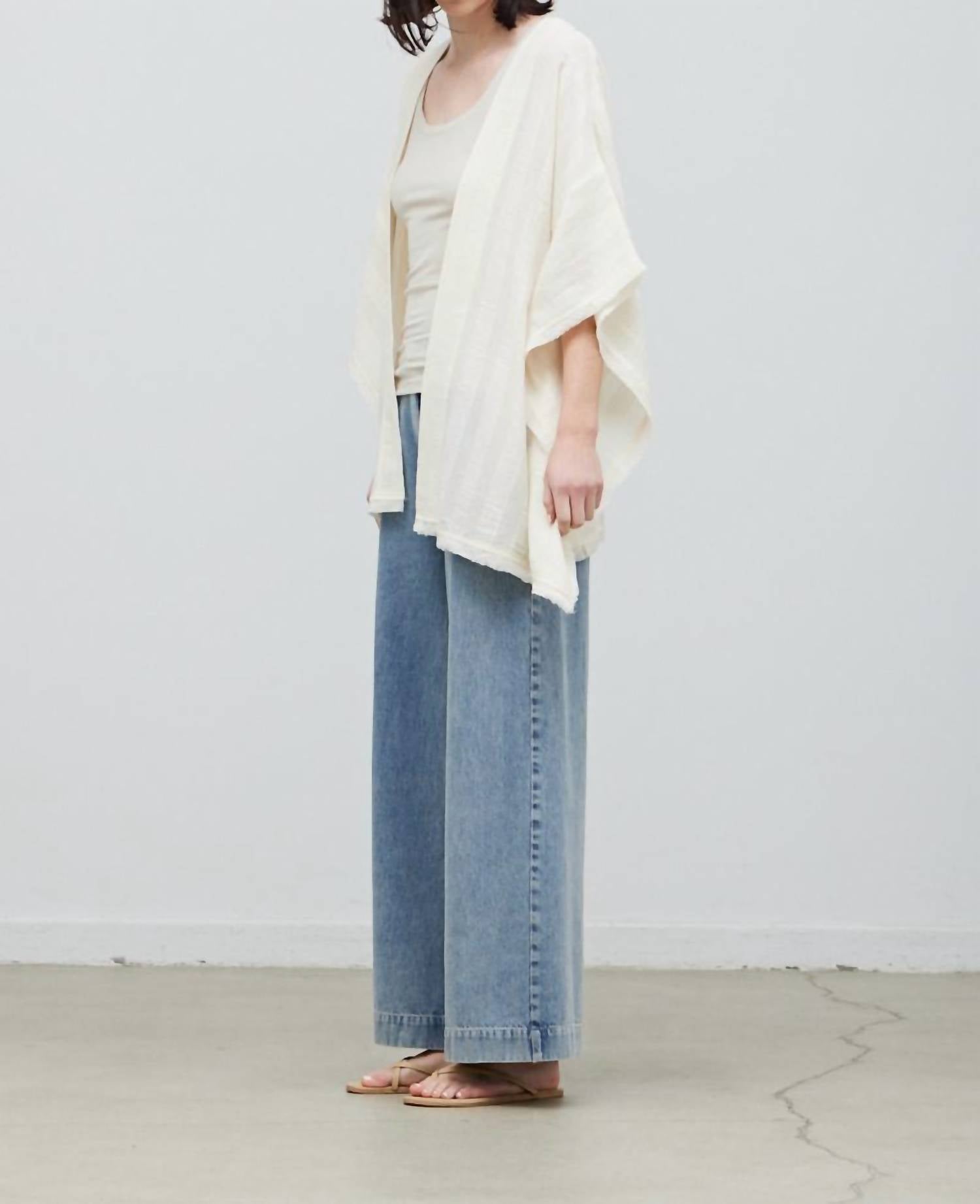 Grade & Gather - Sirina Striped Kimono