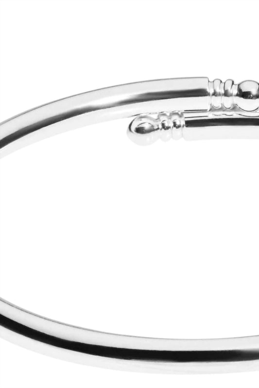 Eklexic - Women's Knob Ended Bangle