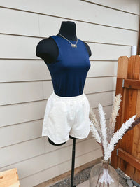 She + Sky - Women's Sleeveless Crewneck Bodysuit