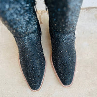 MiiM Women's Nashville Nights Rhinestone Boots in black - women's shoe - view 6