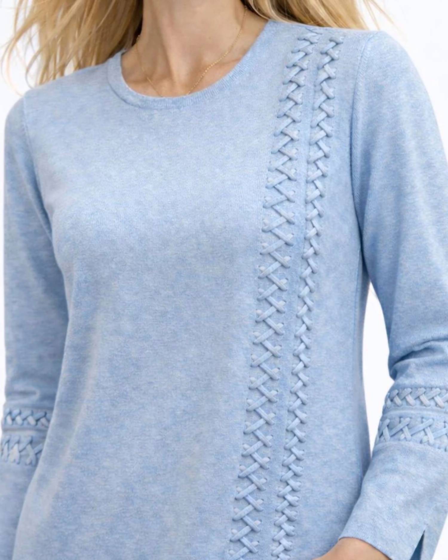 J'Envie/Eli - Weave Long Sleeve Tunic