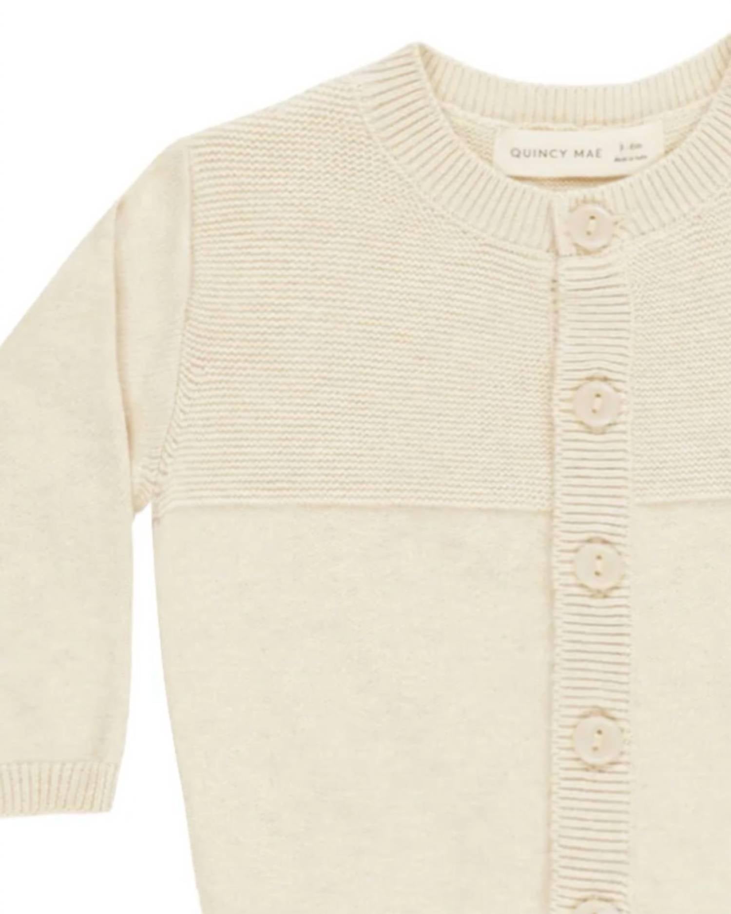 Quincy Mae - Girls' Knit Button Down Cardigan