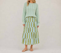 Livro - Cable Crewneck Sweater