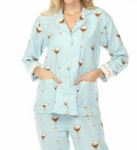 Pj Salvage - Espresso Martini Flannel Pajama Set