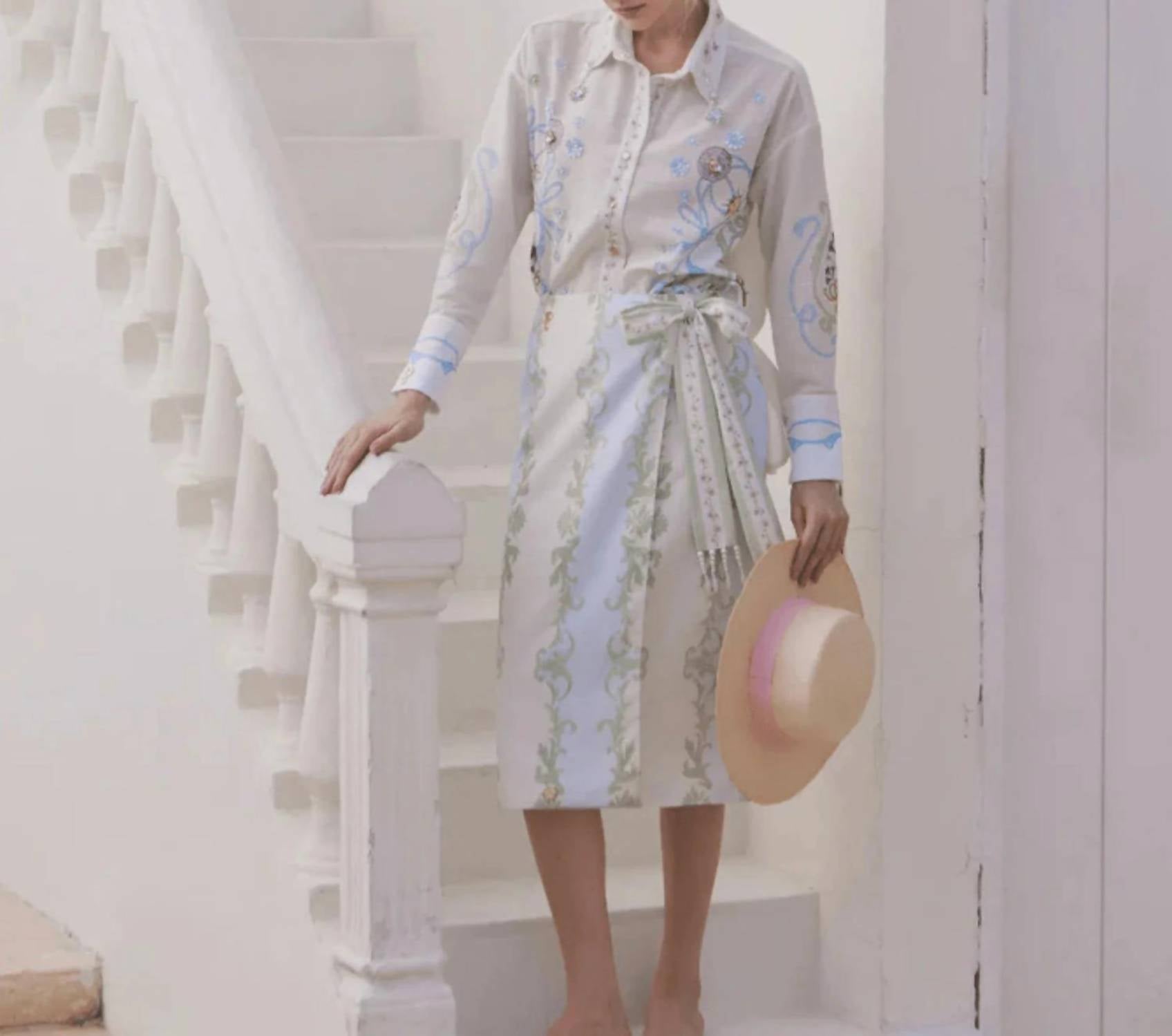 Pamela Stevenson - Lucia Midi Skirt