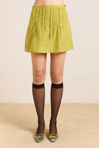 Damson Madder - Glinda Ruffle Mini Skirt