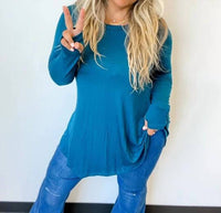 Blakely - Buttery Soft Tunic Top - Plus