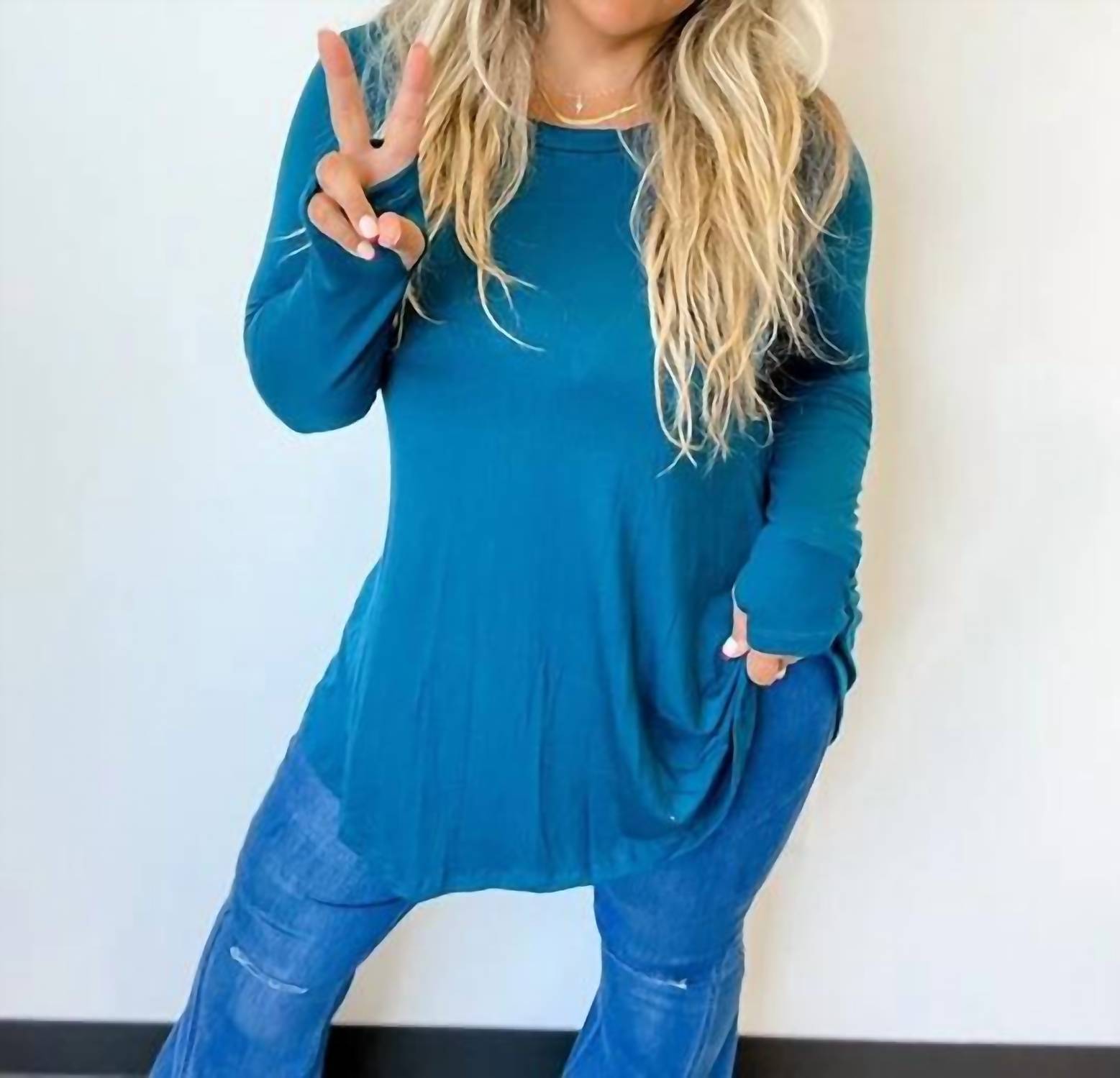 Blakely - Buttery Soft Tunic Top - Plus