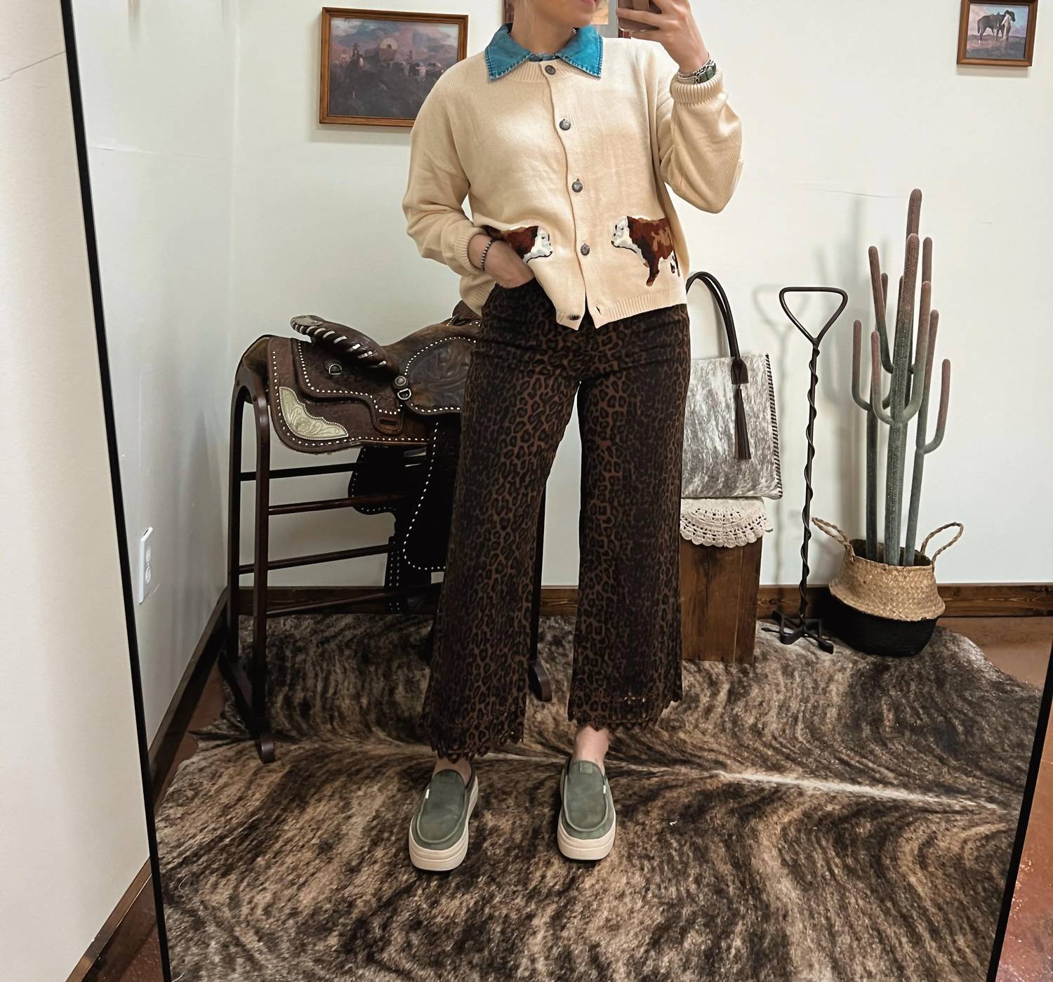 Entro - Eyelet Jeans