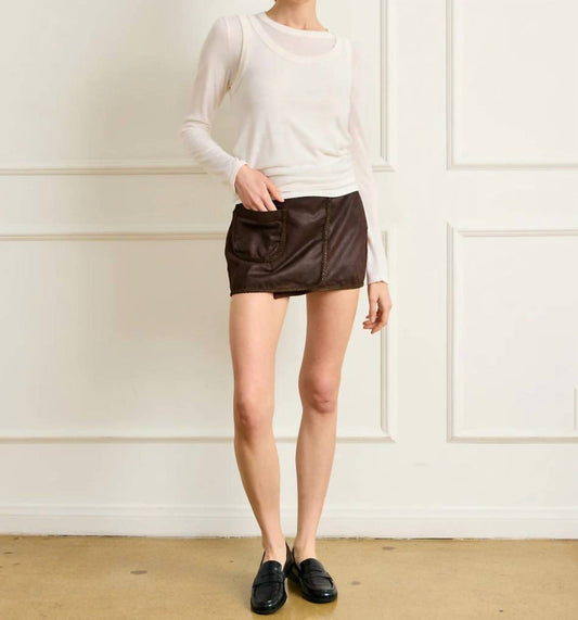 Line And Dot - Chelsea Mini Skirt