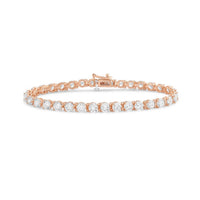 Diana M Jewels - Women's Round Lab-Grown Diamond Jewelry Bracelet (4.00 Ct) - Signature Plus