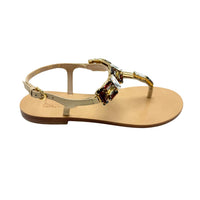 Salvatore Ferragamo - Women's Gelsino Embellished T Strap Sandals