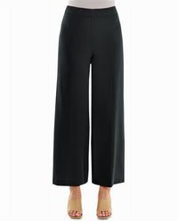 Nicole Miller - Claire Stretch Crepe Wide Leg Pants