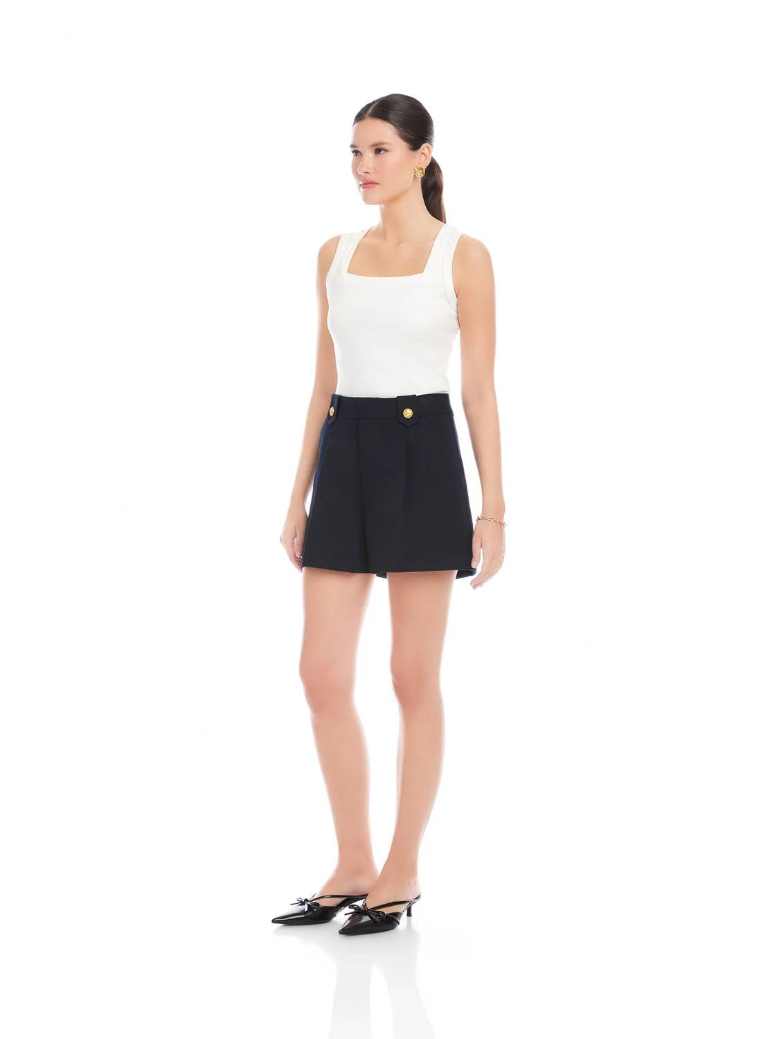 Fifteen Twenty - Cassidy Pleated Shorts